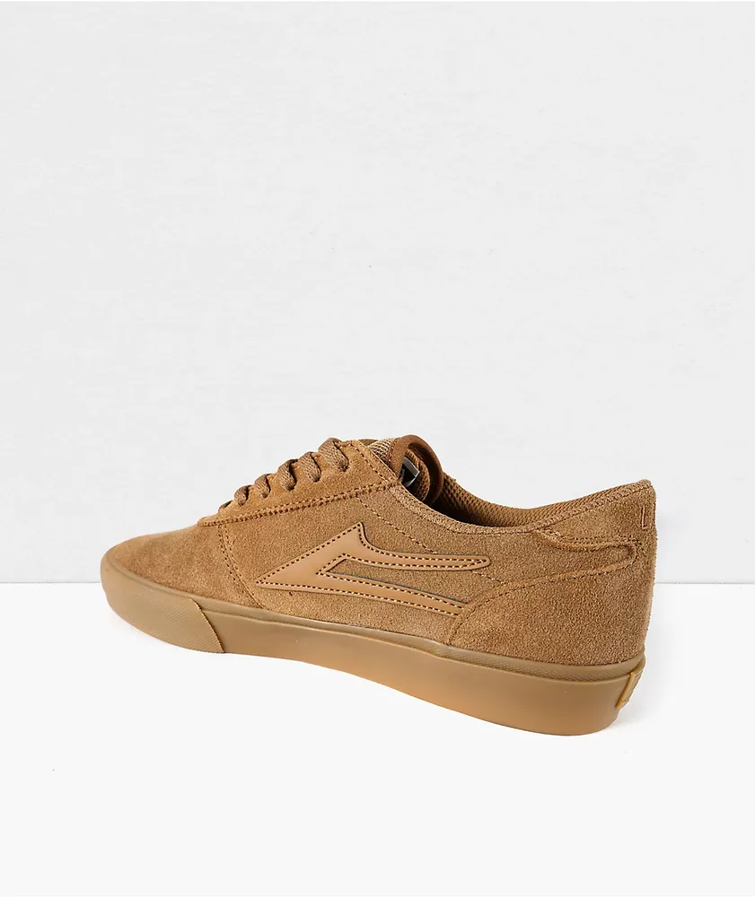 Brown suede skate best sale shoes