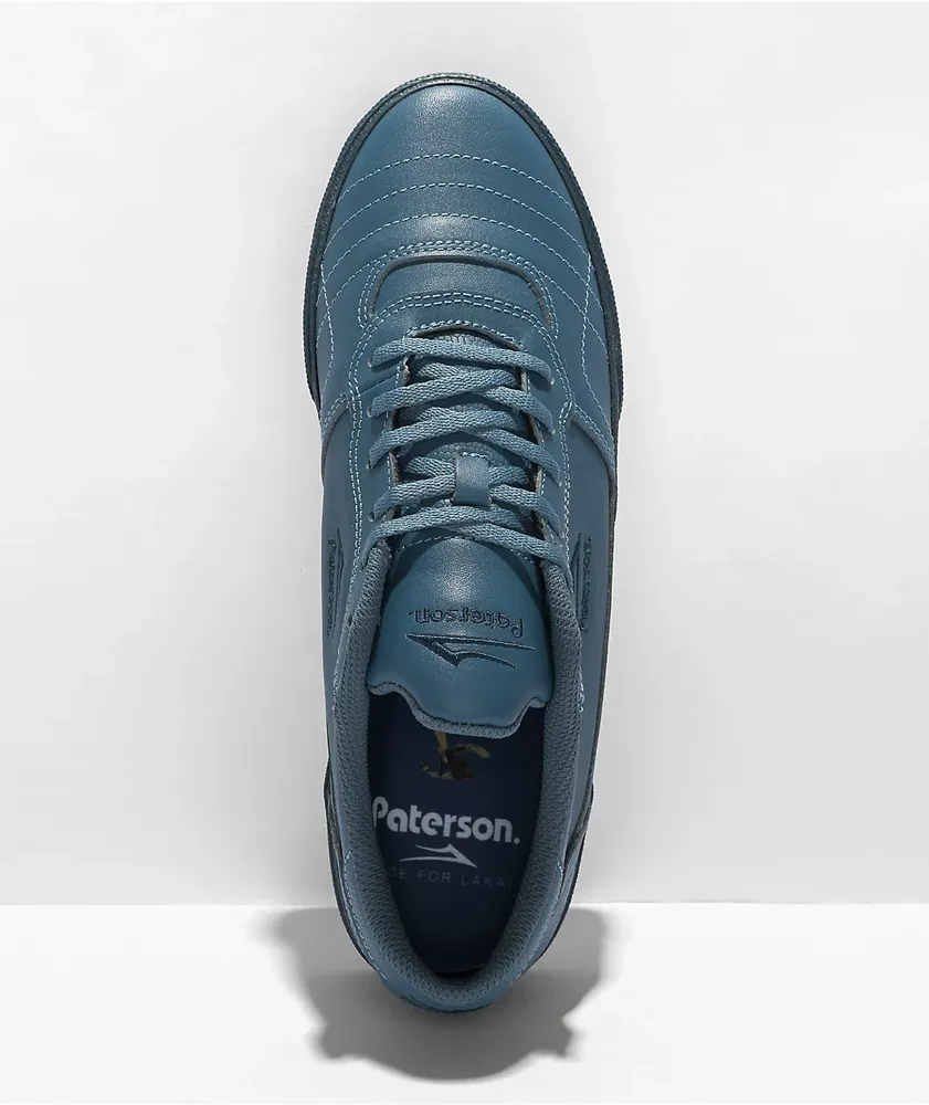 Lakai x Paterson Cambridge Blue Leather Skate Shoes Mall of America