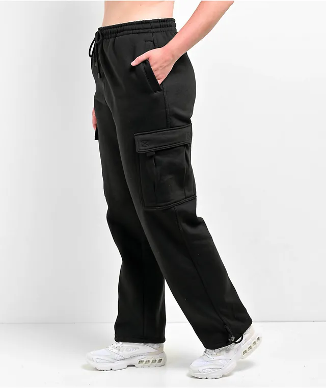 Leah Kirsch Black Cargo Sweatpants Hamilton Place