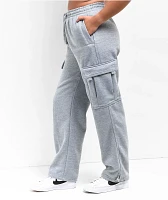 Leah Kirsch Grey Cargo Sweatpants | Dulles Town Center