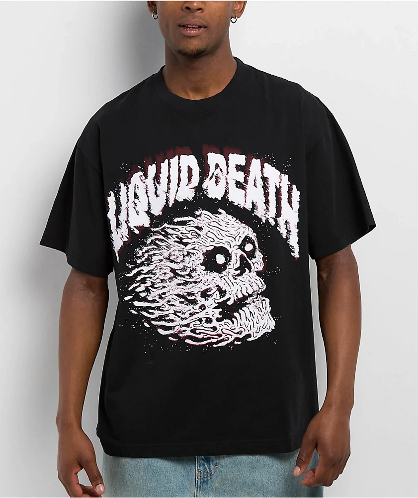 Liquid Death Instant Death Black T-Shirt | Arden Fair