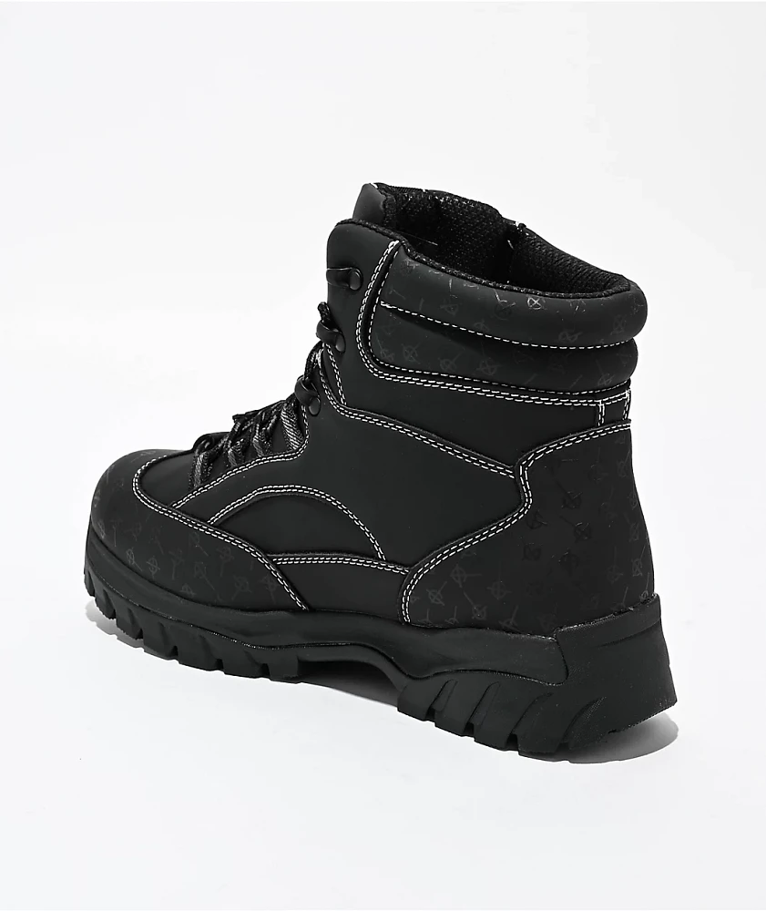 POOLDE／melted boots black Melted Wedge Boots – POOLDE