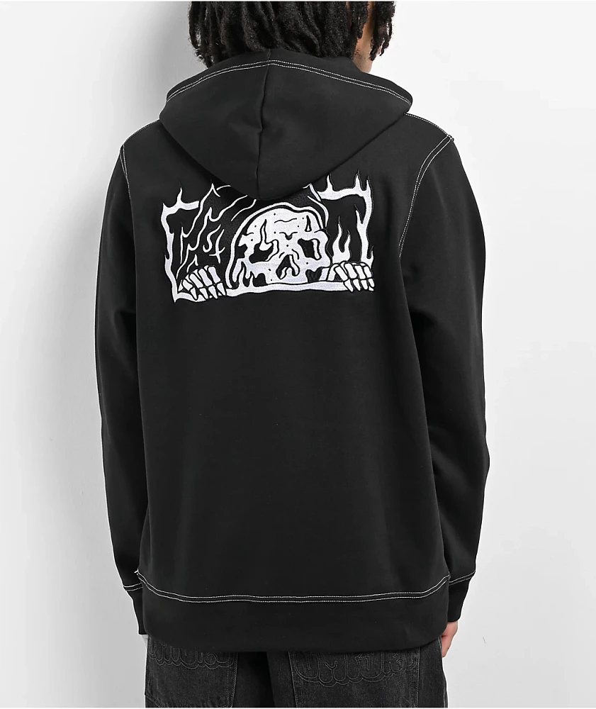 Sketchy tank white hoodie top