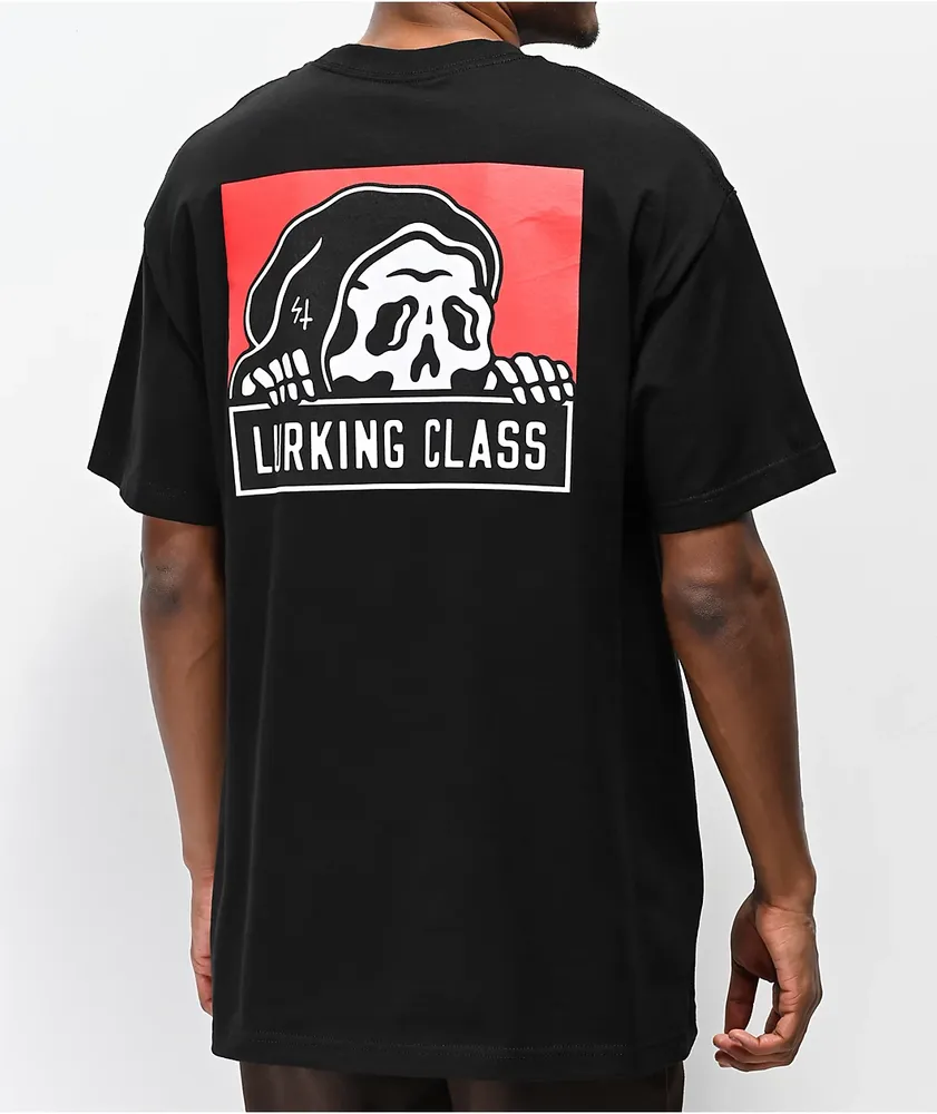 Lurking Class By Sketchy Tank Corpo Black T-Shirt | Liberty Center