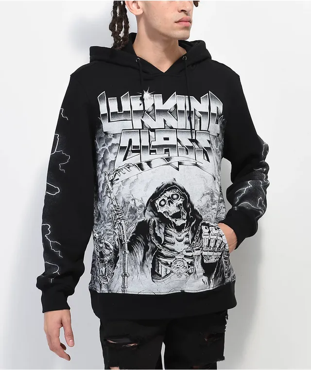 Sketchy tank hoodie top