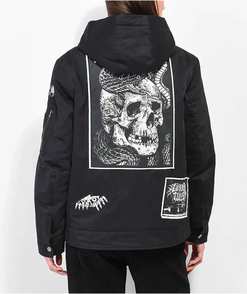 Lurking Class By Sketchy Tank DIY Patch Black Jacket Hamilton Place