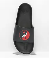 Vans x sketchy tank black & white slide sandals new arrivals