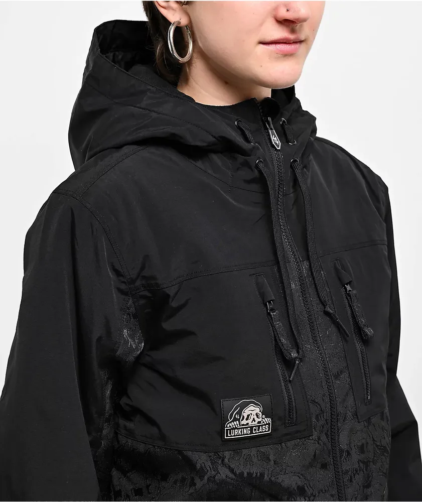 ルーク　BRIEFING 3D LOGO PARKA BLACK XL OVERSIZE PARKA 3m LOGO JACKET | barronnyc
