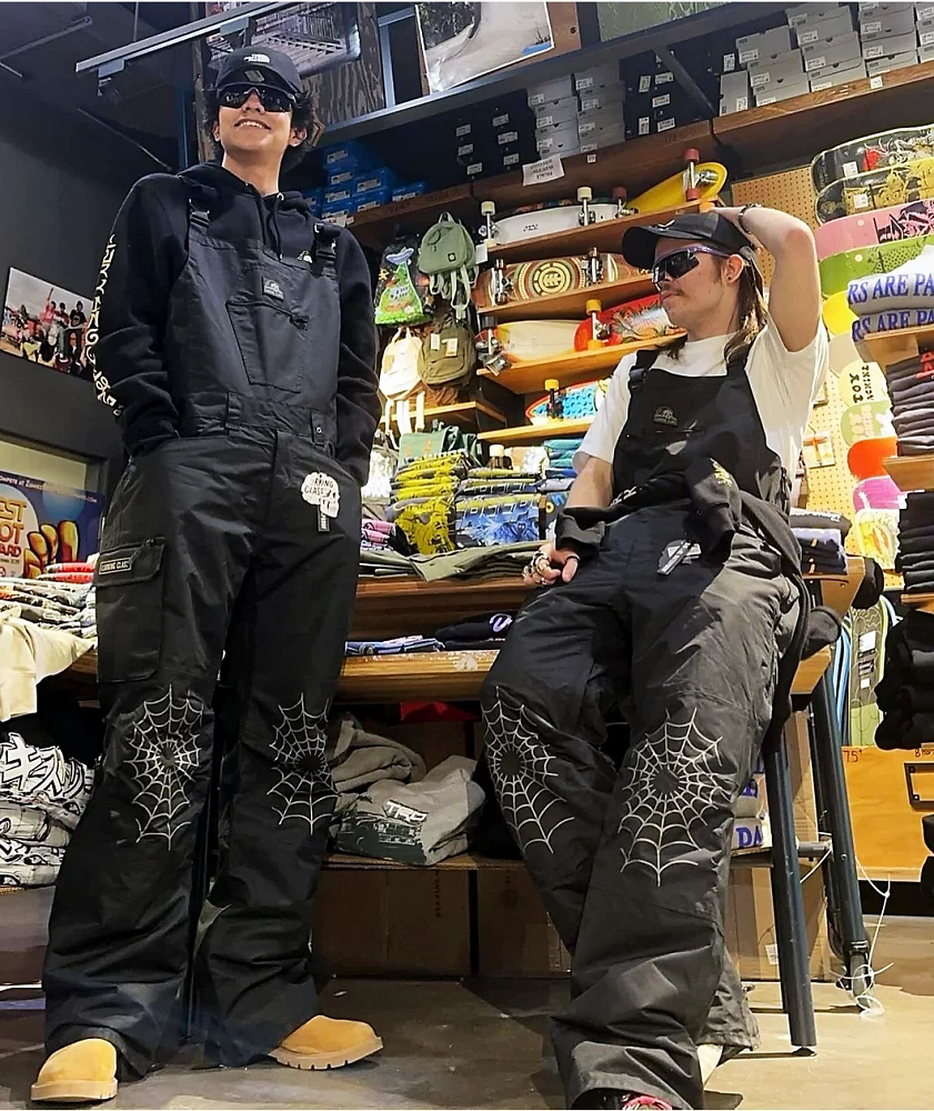 Lurking Class by Sketchy Tank Lurk Coffin Black 10K Snowboard Bib