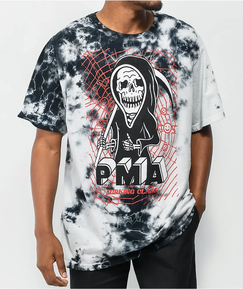 Lurking Class by Sketchy Tank PMA Black Tie Dye T Shirt
