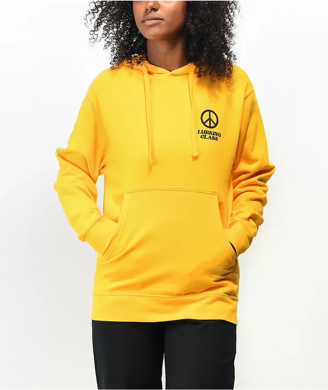 Lurking Class by Sketchy Tank Peace Off Yellow Hoodie