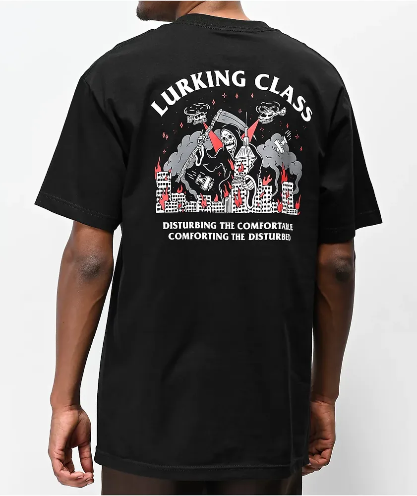 Lurking Class by Sketchy Tank Rampage Black T-Shirt at CoolSprings