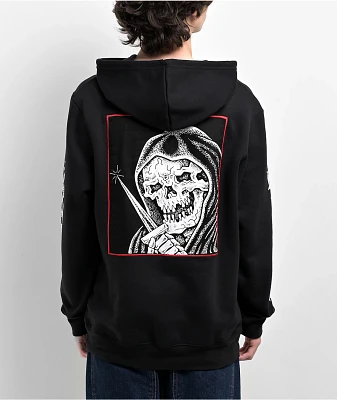 Lurking Class by Sketchy Tank Stay Sharp Black Zip Hoodie