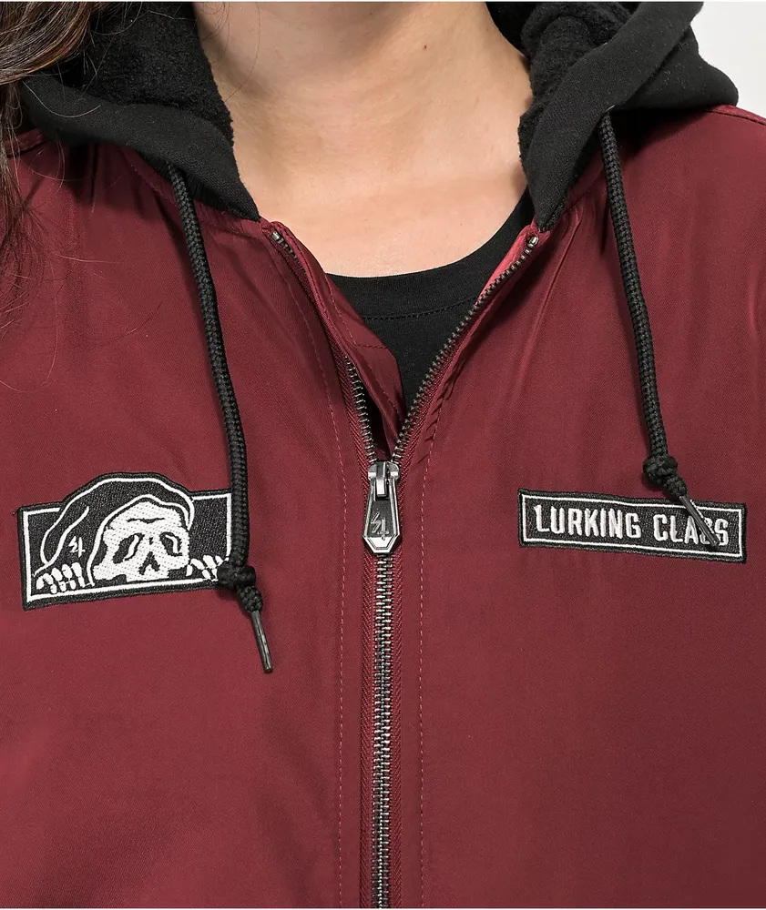 Lurking class by sketchy tank shark red hoodie 2025