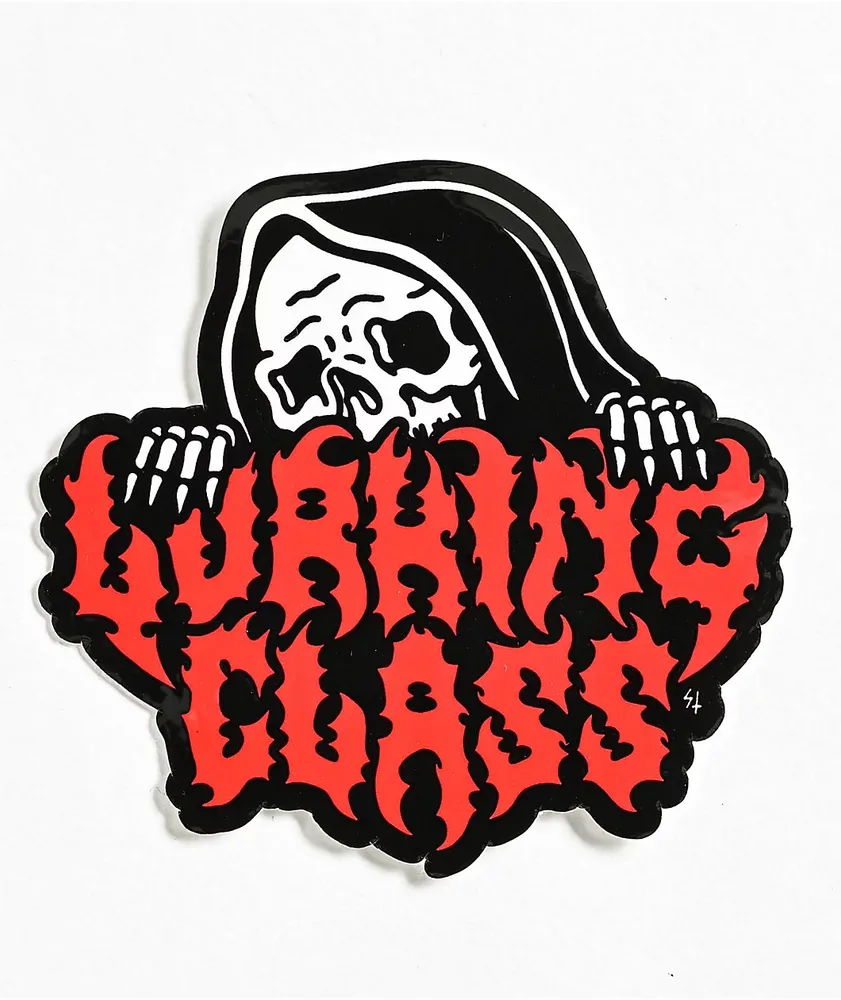 Lurking Class by Sketchy Tank Thorn Logo Black Sticker | Arden Fair