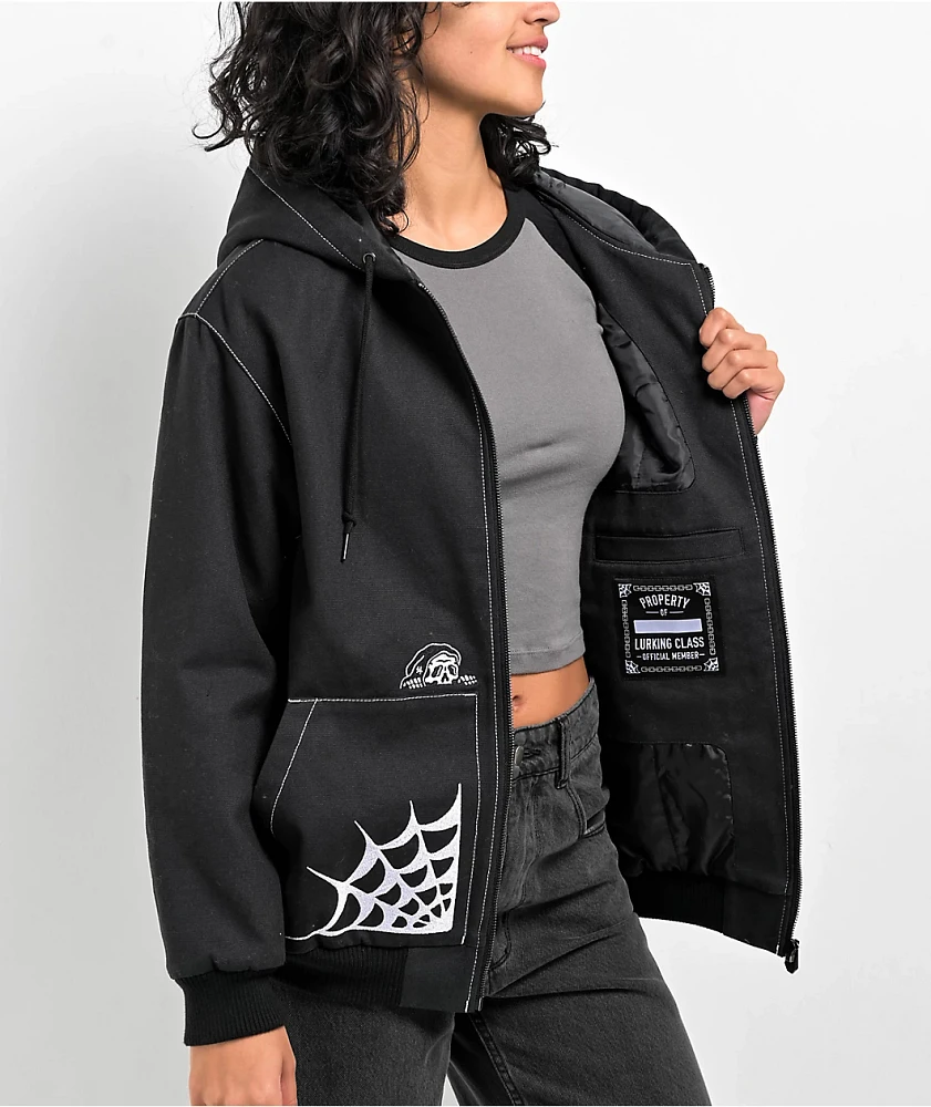 Lurking Class by Sketchy Tank Web Black Work Jacket | Dulles Town
