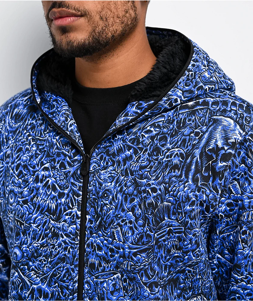 Lurking Class by Sketchy Tank x Matt Stikker Body Bag Blue Zip