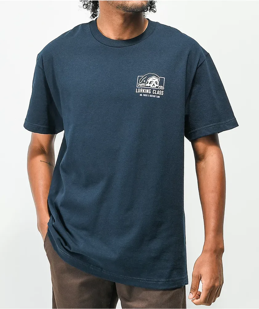 Lurking Class by Sketchy Tank x Mr. Tucks Chapter 2 Navy T-Shirt