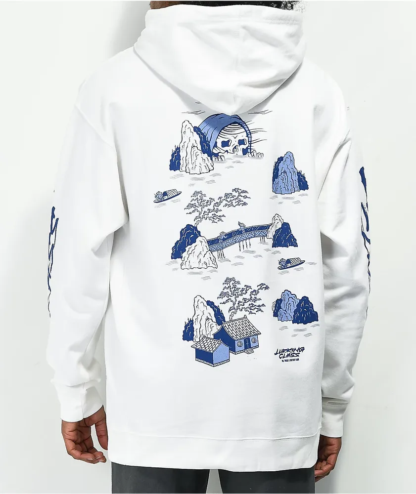 Sketchy tank white hoodie sales