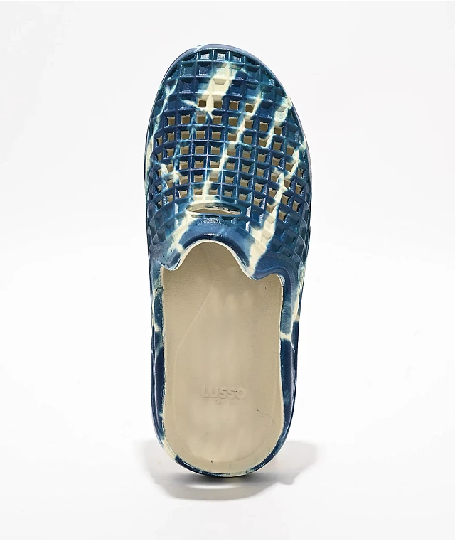 Lusso Cloud x Malbon Golf Scenario Shiburi Indigo Tofu Slide