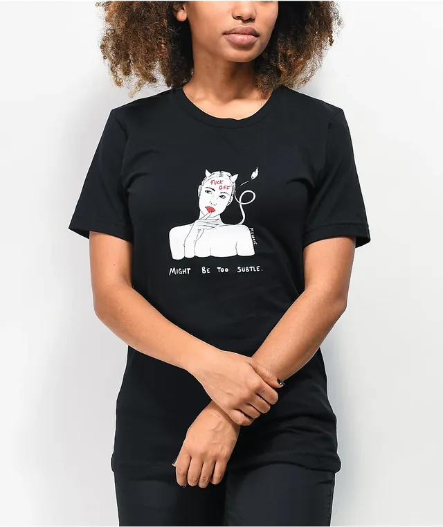 Melodie Too Subtle Black T-Shirt | MainPlace Mall