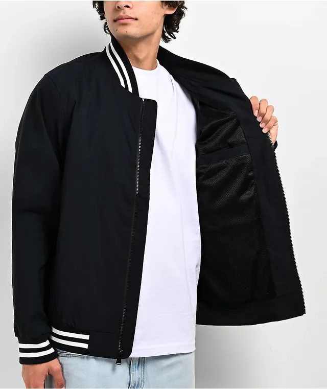 Members only black bomber jacket clearance