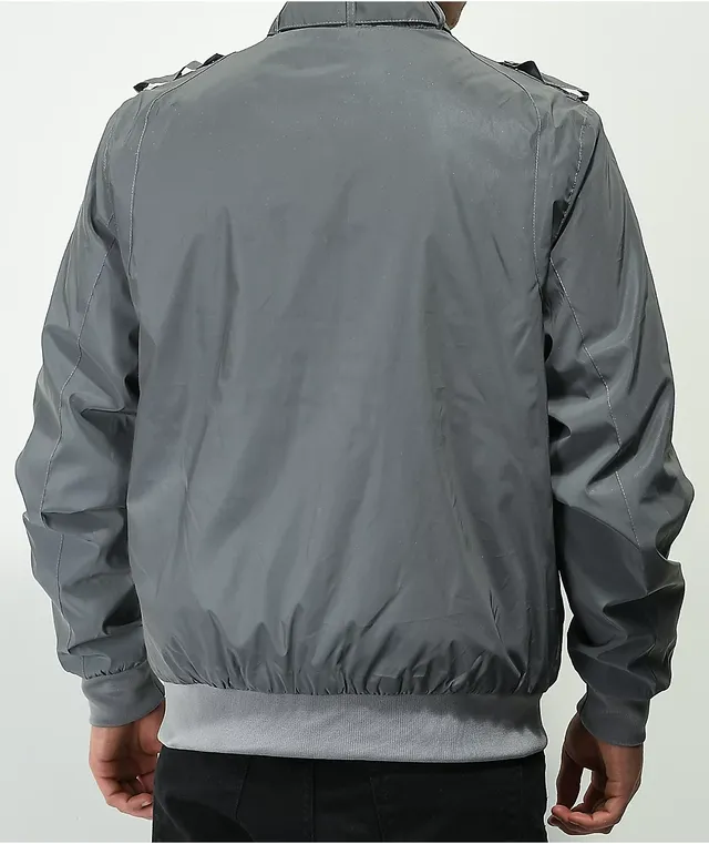Members Only Iconic Grey Reflective Racer Jacket | CoolSprings 