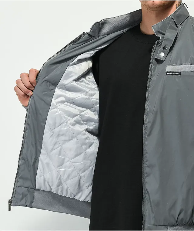 ジャケット・アウター reel of lyricism LZLRUN Y2k Vintage Zip Up Reflective Jacket for Men and