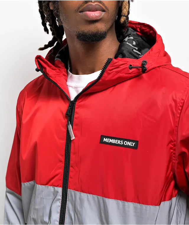 Red members only discount jacket