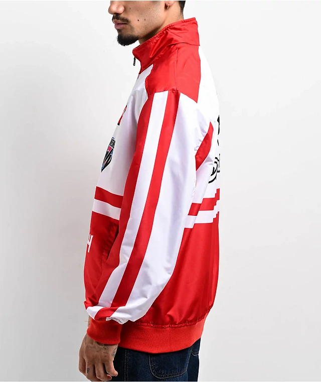 Members Only Racing Team Red Zip Jacket | Liberty Center