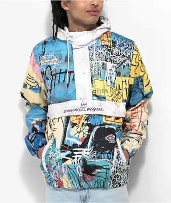 Members Only x Keith Haring Black, Yellow & Purple Anorak