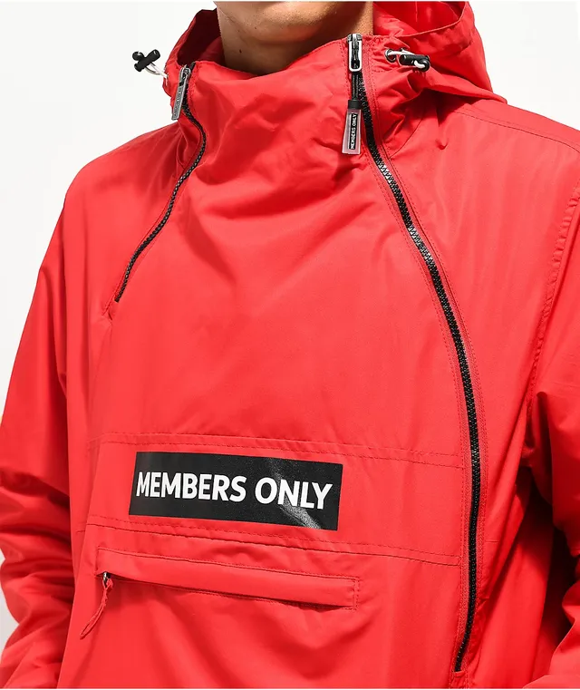 Members Only x NASA Red Anorak Jacket CoolSprings Galleria