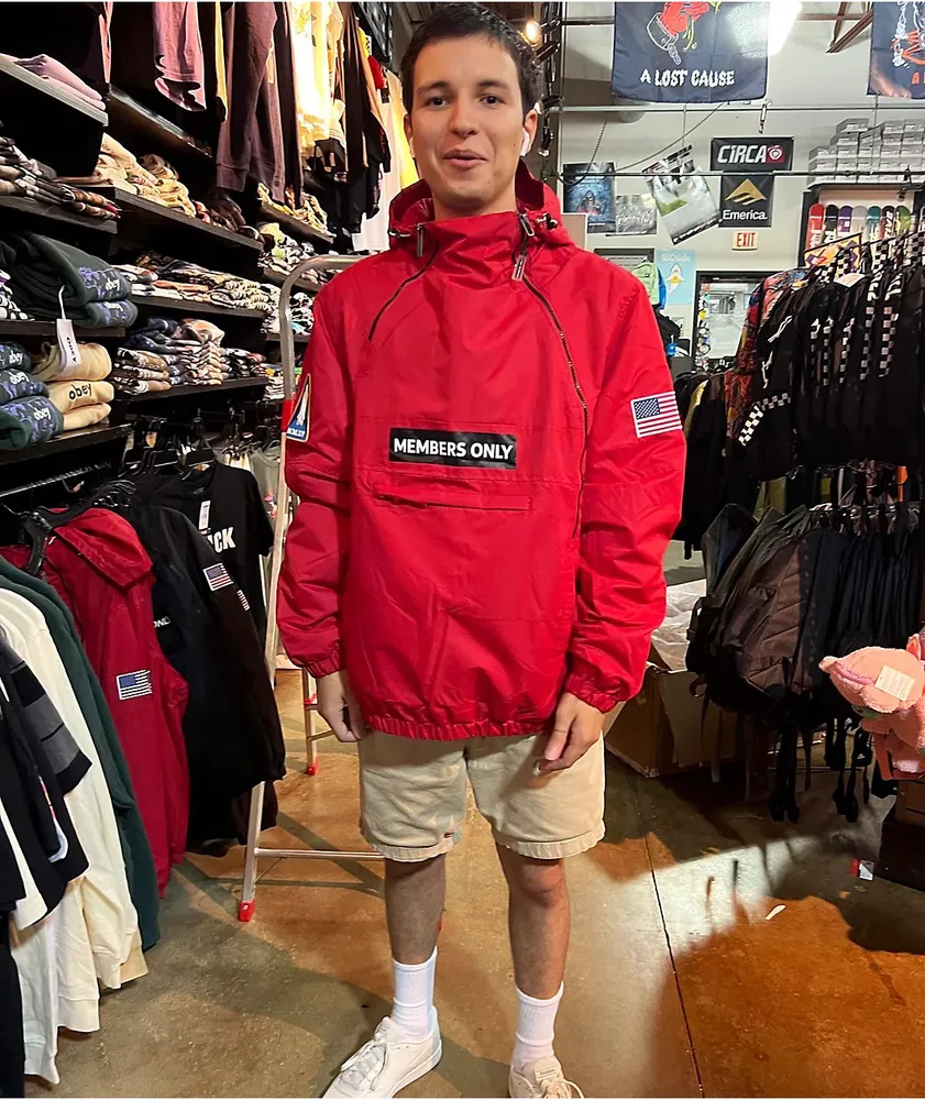 Red on sale nasa jacket