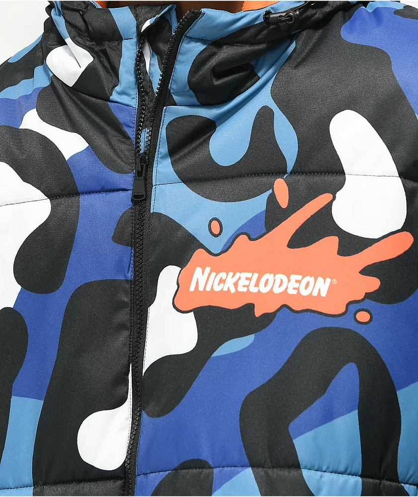 Members Only x Nickelodeon Chuckie Blue Puffer Jacket at Hamilton