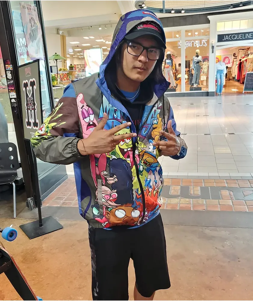 Nickelodeon windbreaker jacket 2025