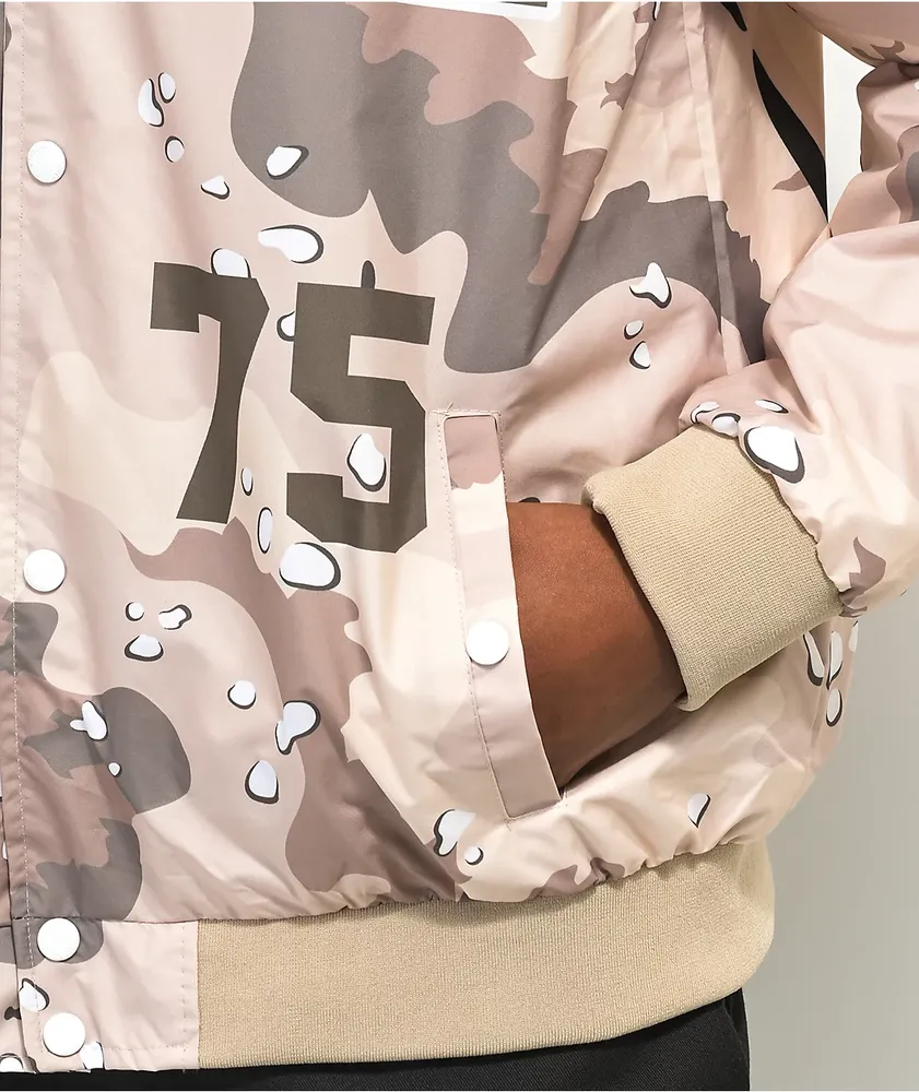 Members Only x Nickelodeon Hey Arnold Tan Camo Bomber Jacket