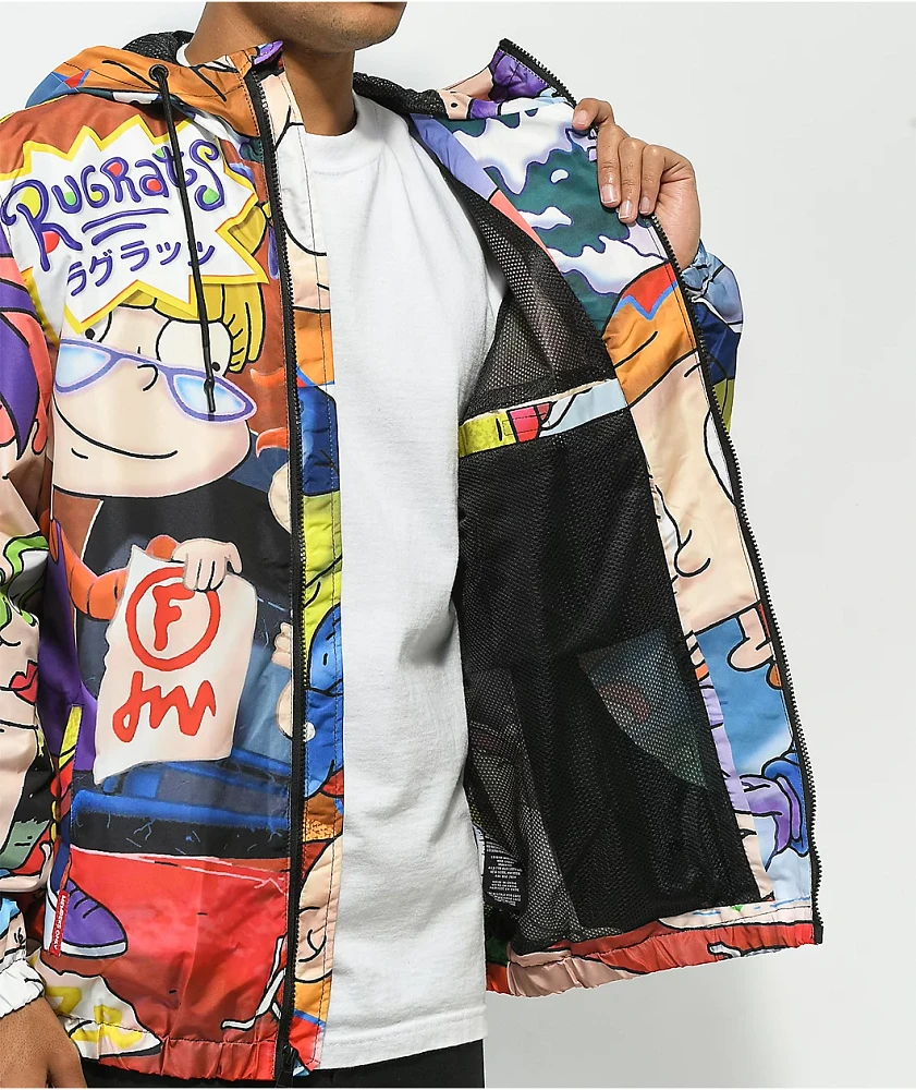 Members Only x Nickelodeon Rugrats Multi Windbreaker Jacket