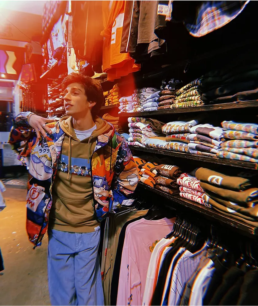 Members Only x Nickelodeon Rugrats Multi Windbreaker Jacket at