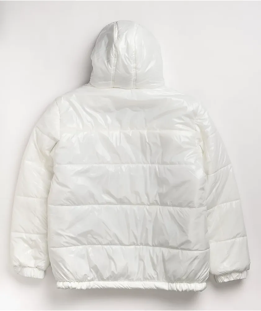 Members Only x Nickelodeon White Puffer Jacket | Dulles Town Center