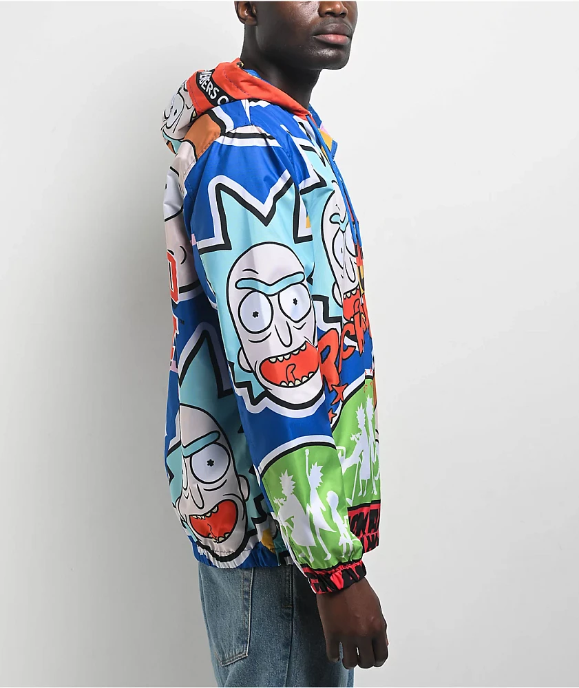 Members Only x Rick And Morty Windbreaker Jacket | Arden Fair