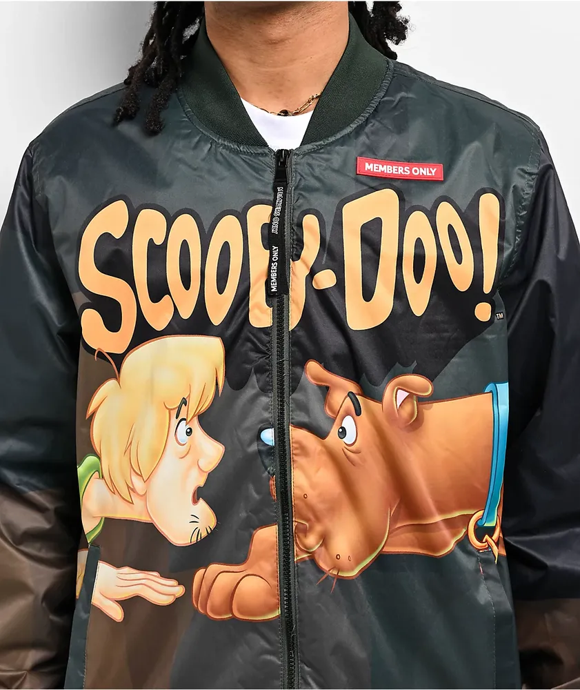 00's Scooby-Doo ジャンパー Scooby-Doo Sudadera con capucha de forro polar con cierre para