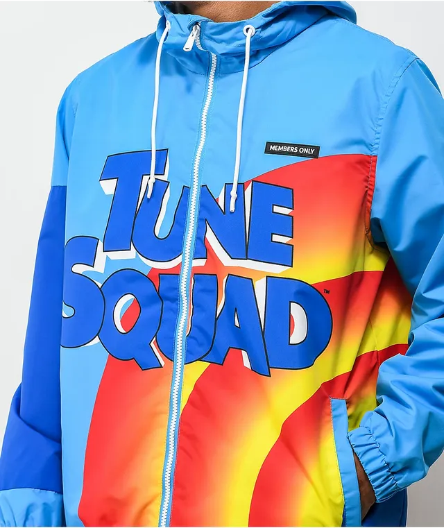 Members Only x Space Jam A New Legacy Tune Squad Blue Windbreaker