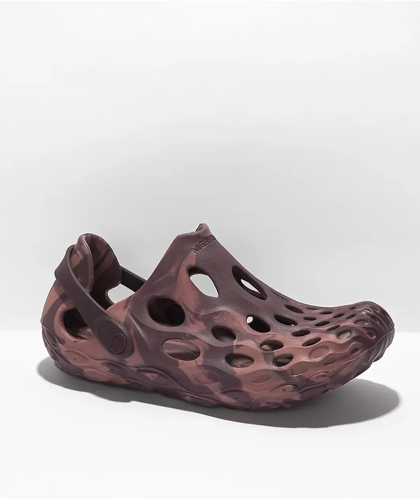 Merrell Hydro Moc Burgundy Clog Shoes | CoolSprings Galleria