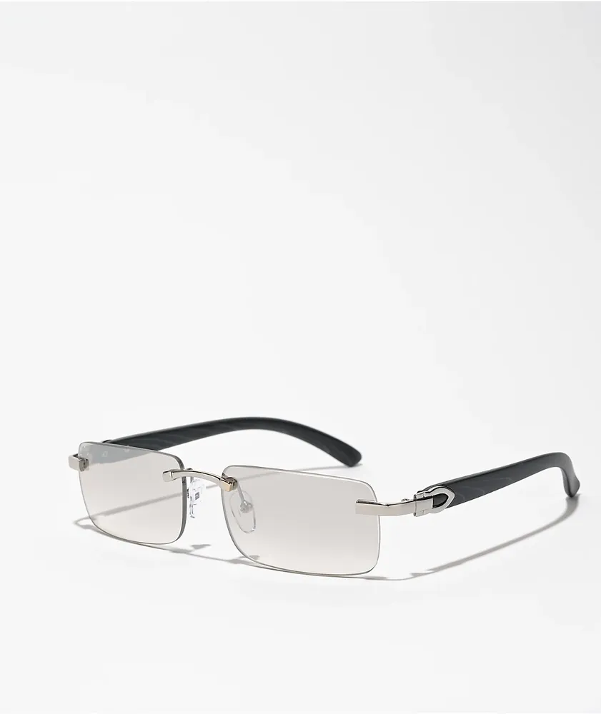 White bling sunglasses 2025