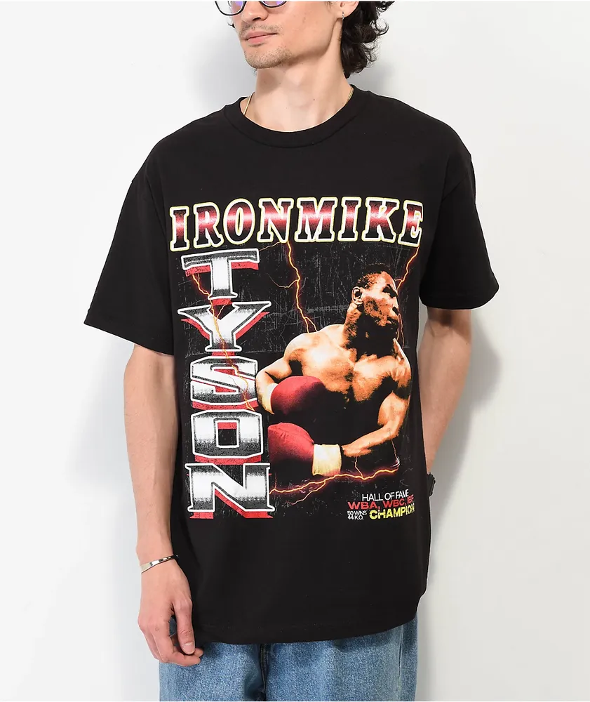 Mike Tyson Left Hook Black T-Shirt at Hamilton Place in