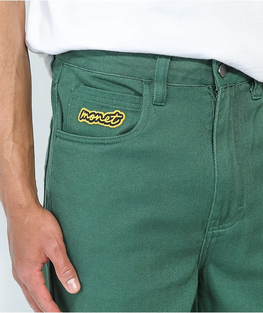 Green wrangler jeans sales