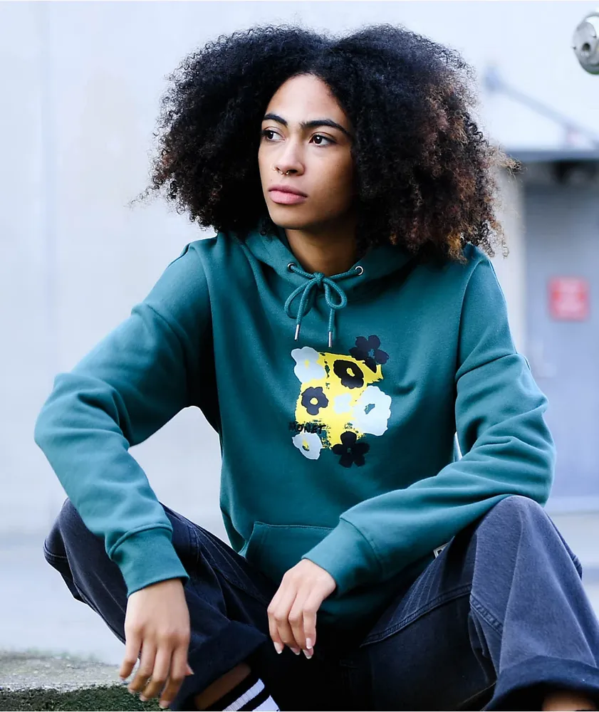 Turquoise green hoodie hot sale