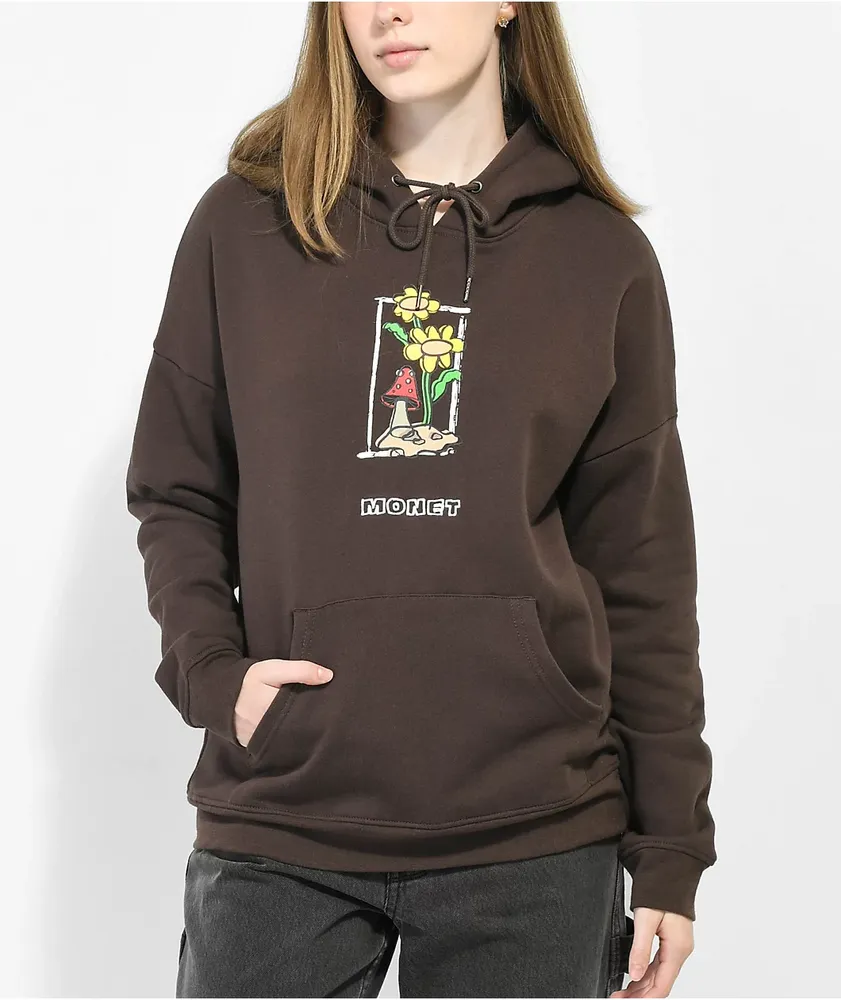 Stussy deals mushroom hoodie
