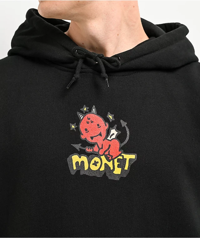 Kapital | SWT Knit THRILLER Damaged DEVIL Hoodie (STUDS