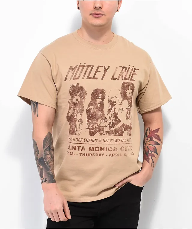 Motley crue graphic tee online
